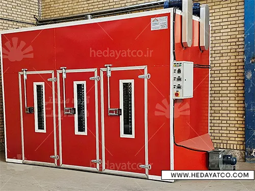 عکس دستگاه میوه خشک کن صنعتی در کارخانه