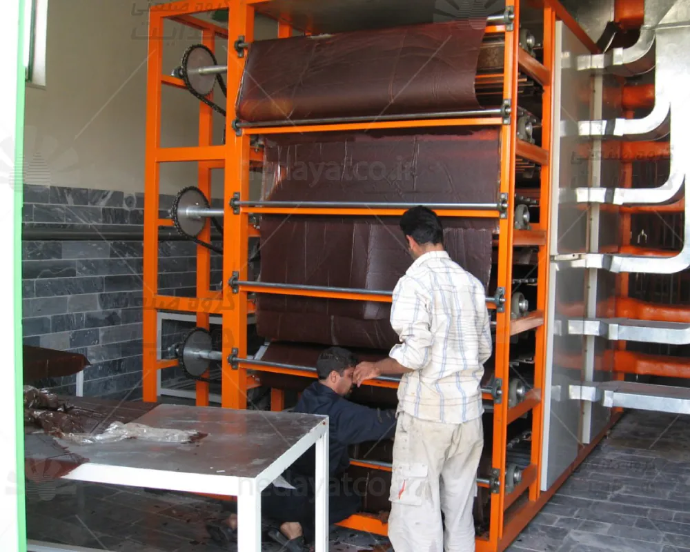 خشک کردن لواشک با دستگاه صنعتی