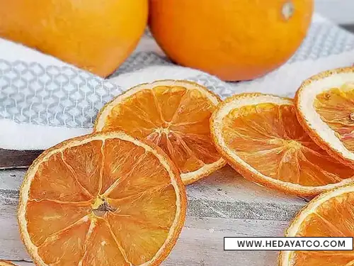خشک کردن پرتقال