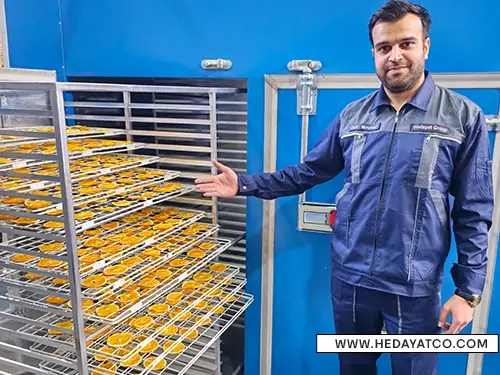 بهترین دستگاه خشک کن نارنگی برند هدایت
