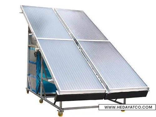 خشک کن صنعتی قابل خمل(خورشیدی)