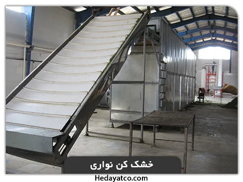تولید سوخت زیستی با خشک کنهای صنعتی(خشک کن نواری)