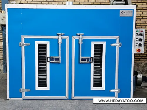 میوه خشک کن دو کابین هدایت رنگ آبی