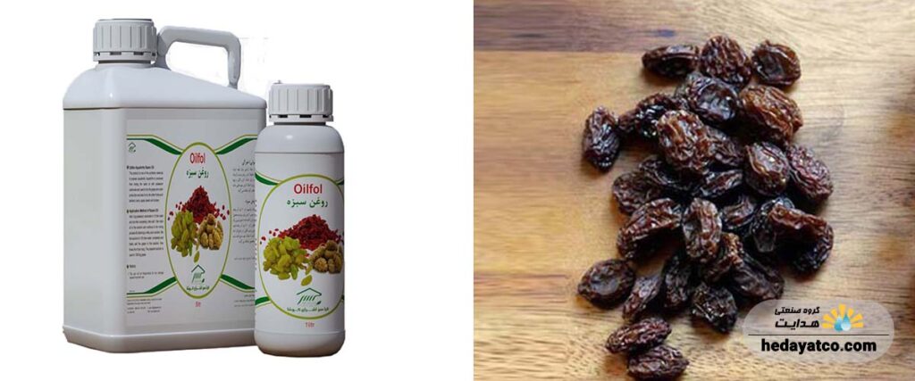 روغن سبزه یا انگور