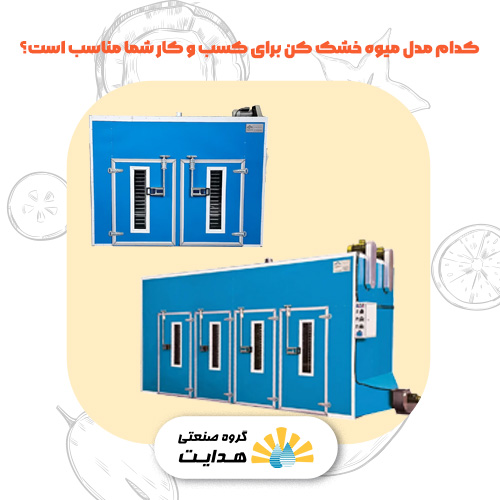 میوه خشک کن مناسب برای کسب‌ و کار شما