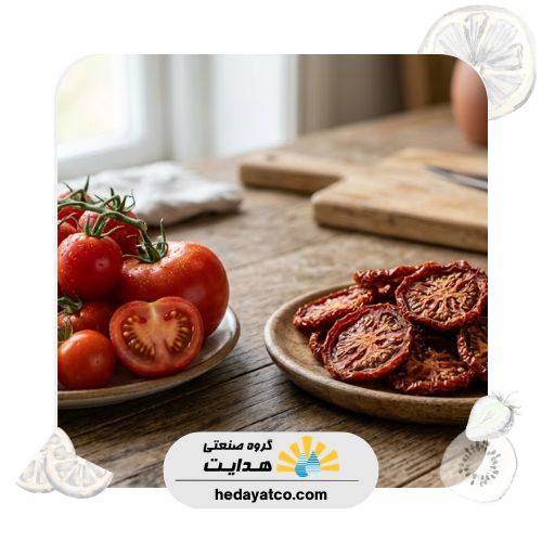 روش های خشک کردن گوجه فرنگی